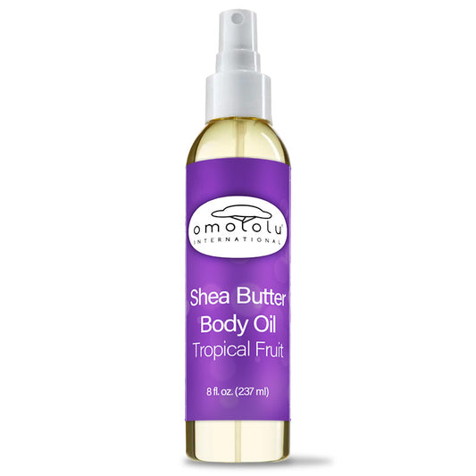 Shea Butter Body Oil - Tropical Fruit - Case (Qt 24)