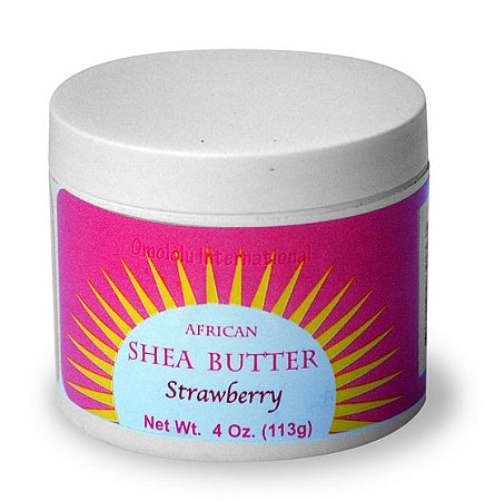 100% Pure African Shea Butter - Strawberry